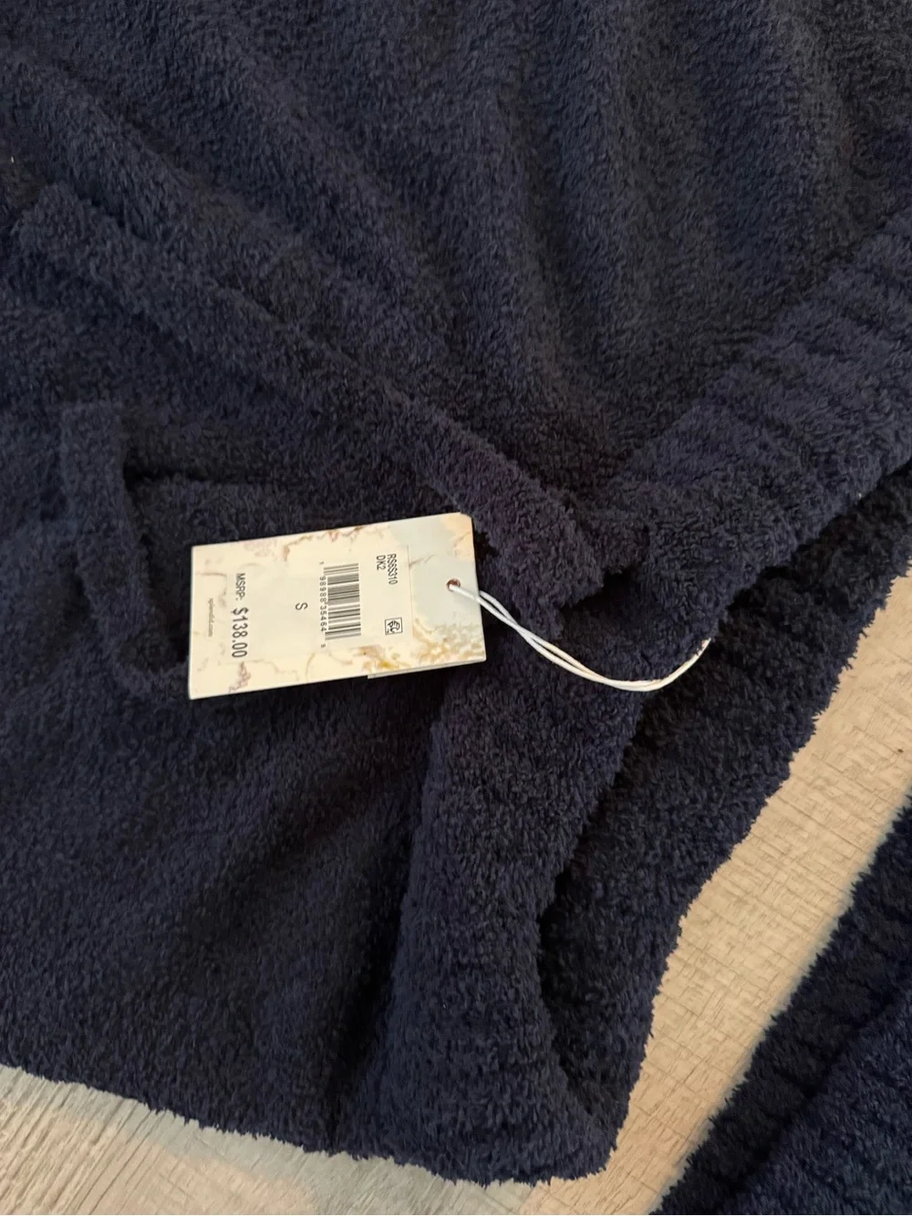 NWT Splendid Navy Star Cozy Knit Lounge Set with matching socks